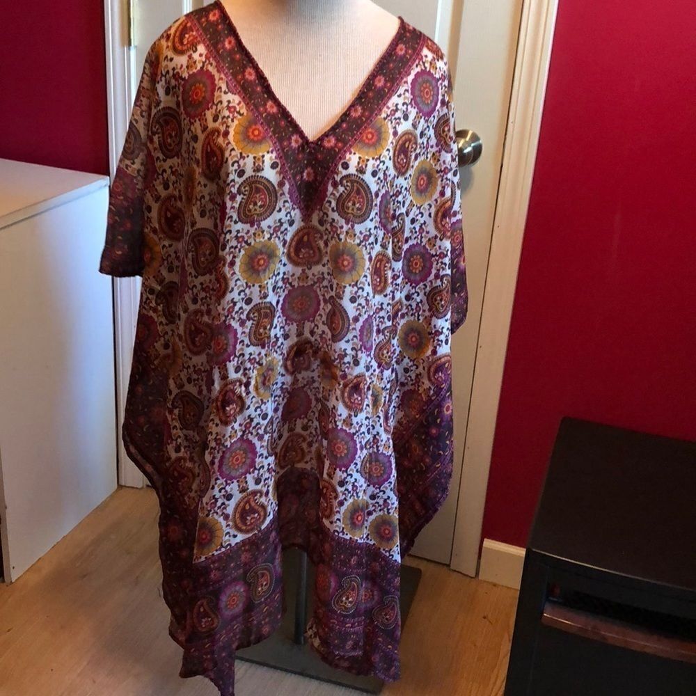 Bindya New York tunic/ coverup sz ML